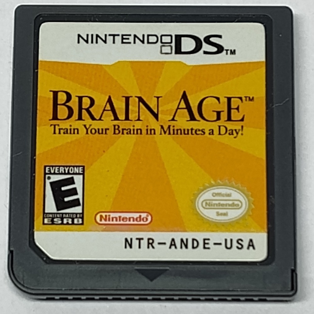 Brain Age: Train Your Brain in Minutes a Day! - Nintendo DS